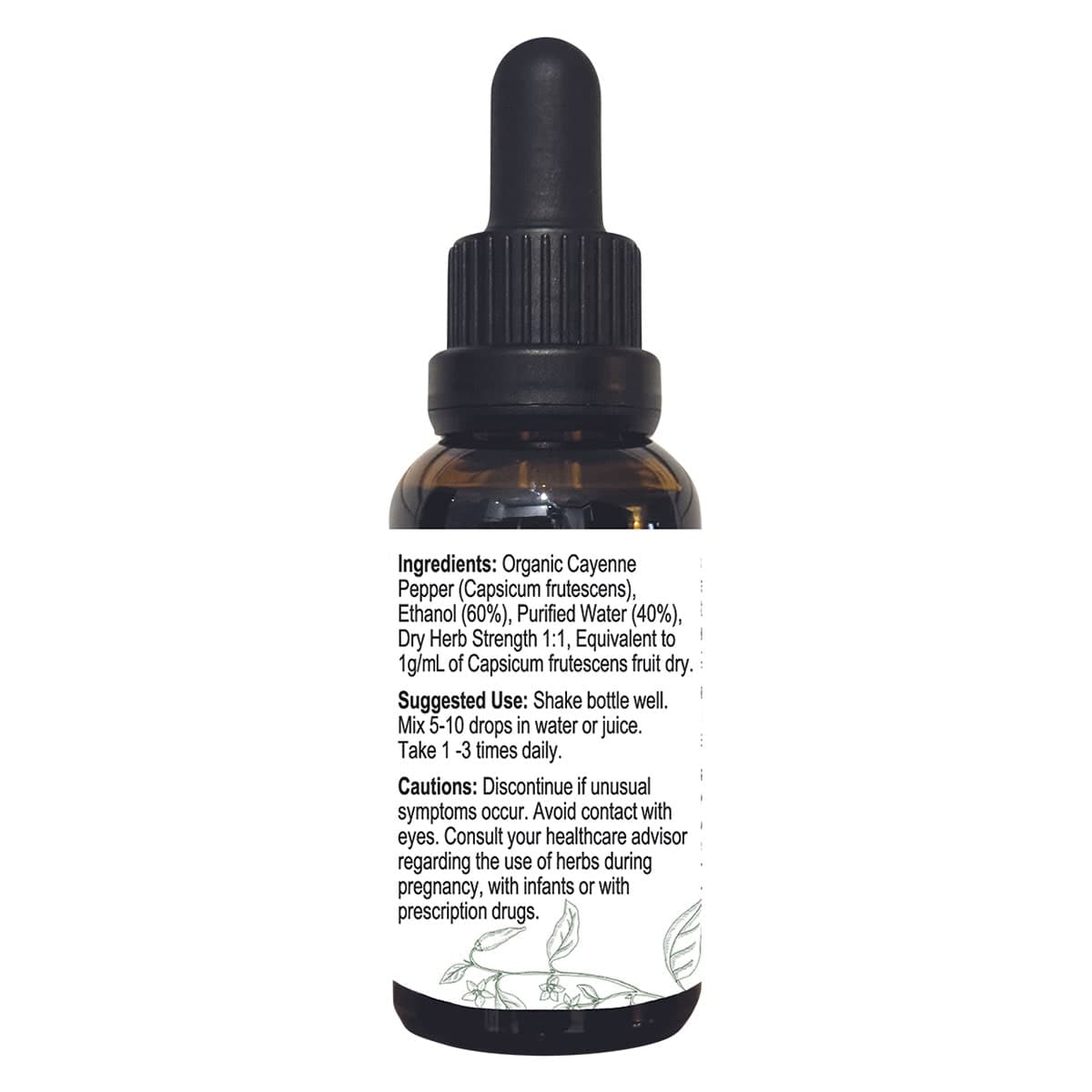 Thumbnail Cayenne Pepper Extract with dropper 30ml