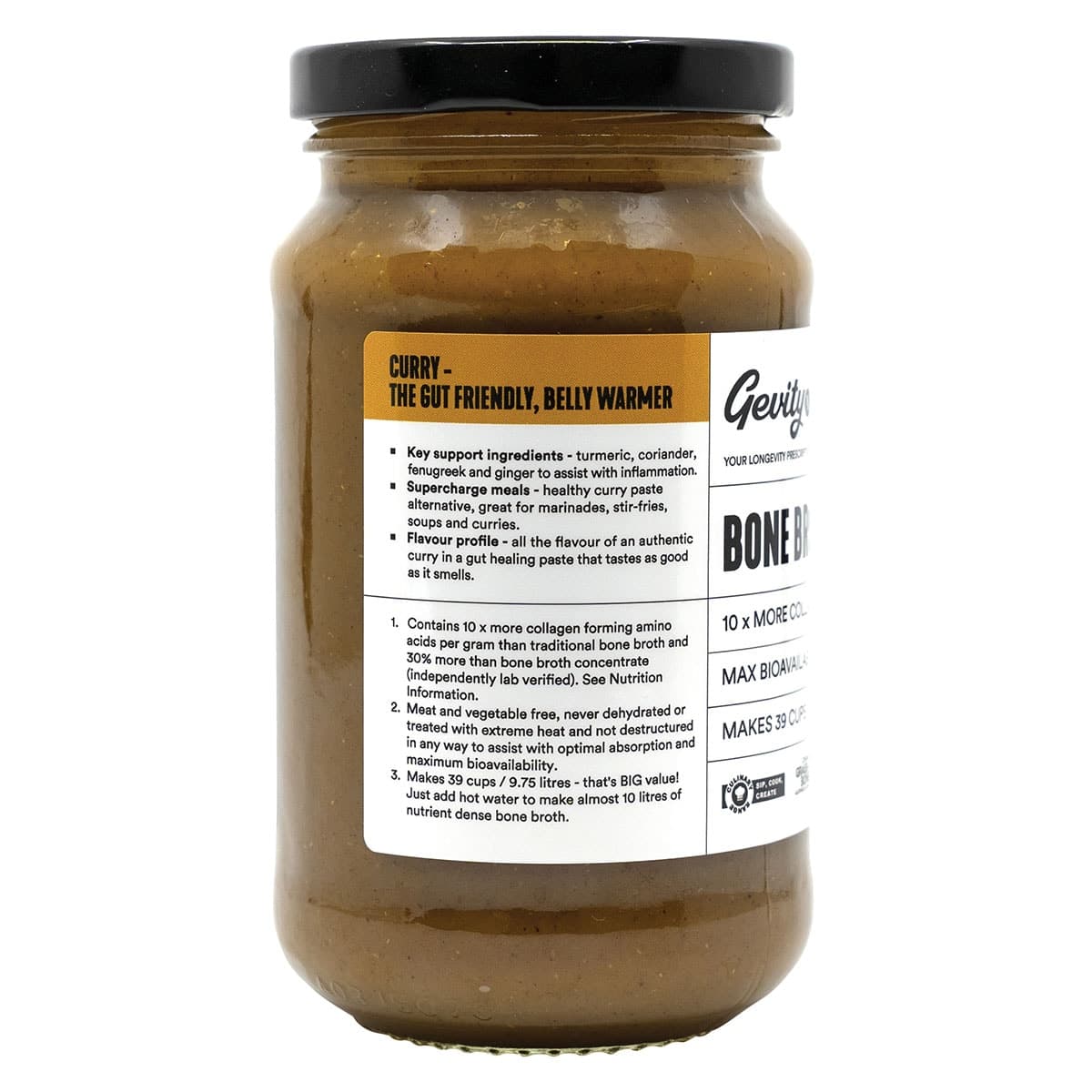 Thumbnail Gevity Rx Bone Broth Body Glue Curry 390g
