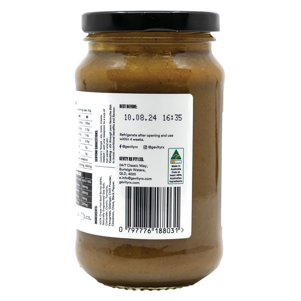 Thumbnail Gevity Rx Bone Broth Body Glue Curry 390g