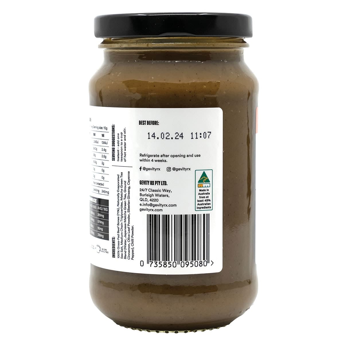 Thumbnail Gevity Rx Bone Broth Body Glue Burn 390g