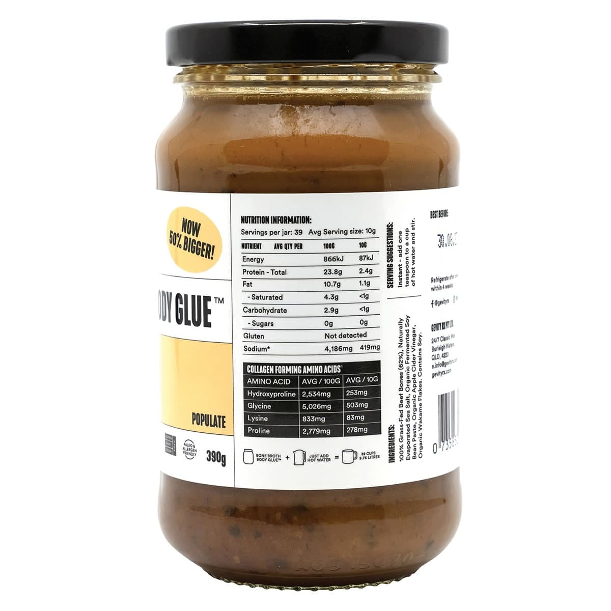 Thumbnail Gevity Rx Bone Broth Body Glue Populate 390g