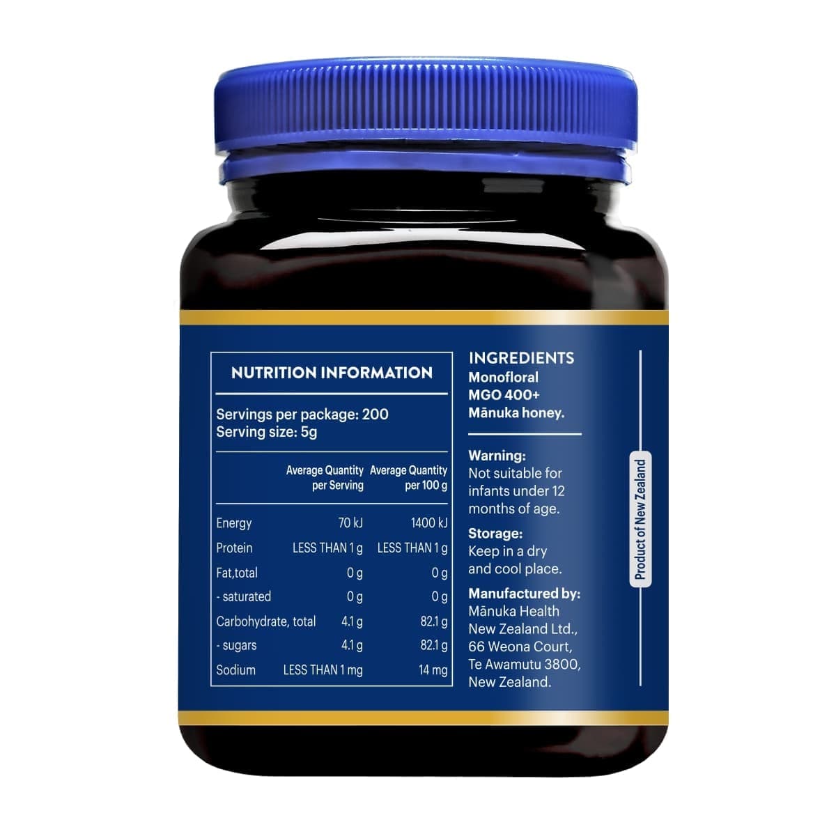 Thumbnail Manuka Health MGO 400+ UMF13 Manuka Honey 1Kg