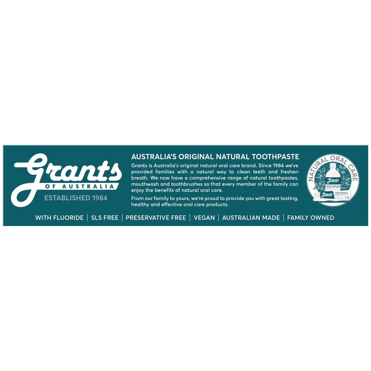 Thumbnail Grants Complete Care Toothpaste with Fluoride 110g