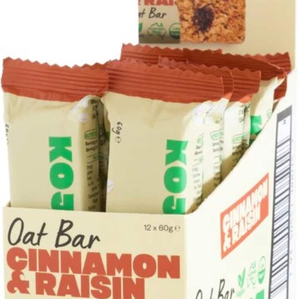Thumbnail Koja Oat Bar Cinnamon Raisin 12 x 60g