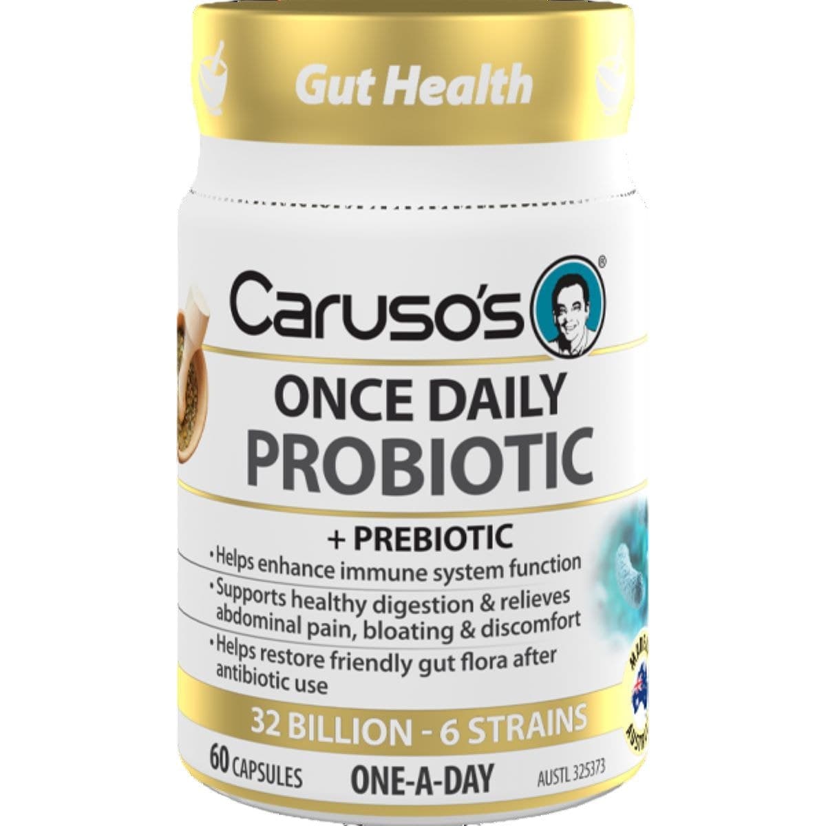 Thumbnail Carusos Once Daily Probiotic 60 Capsules