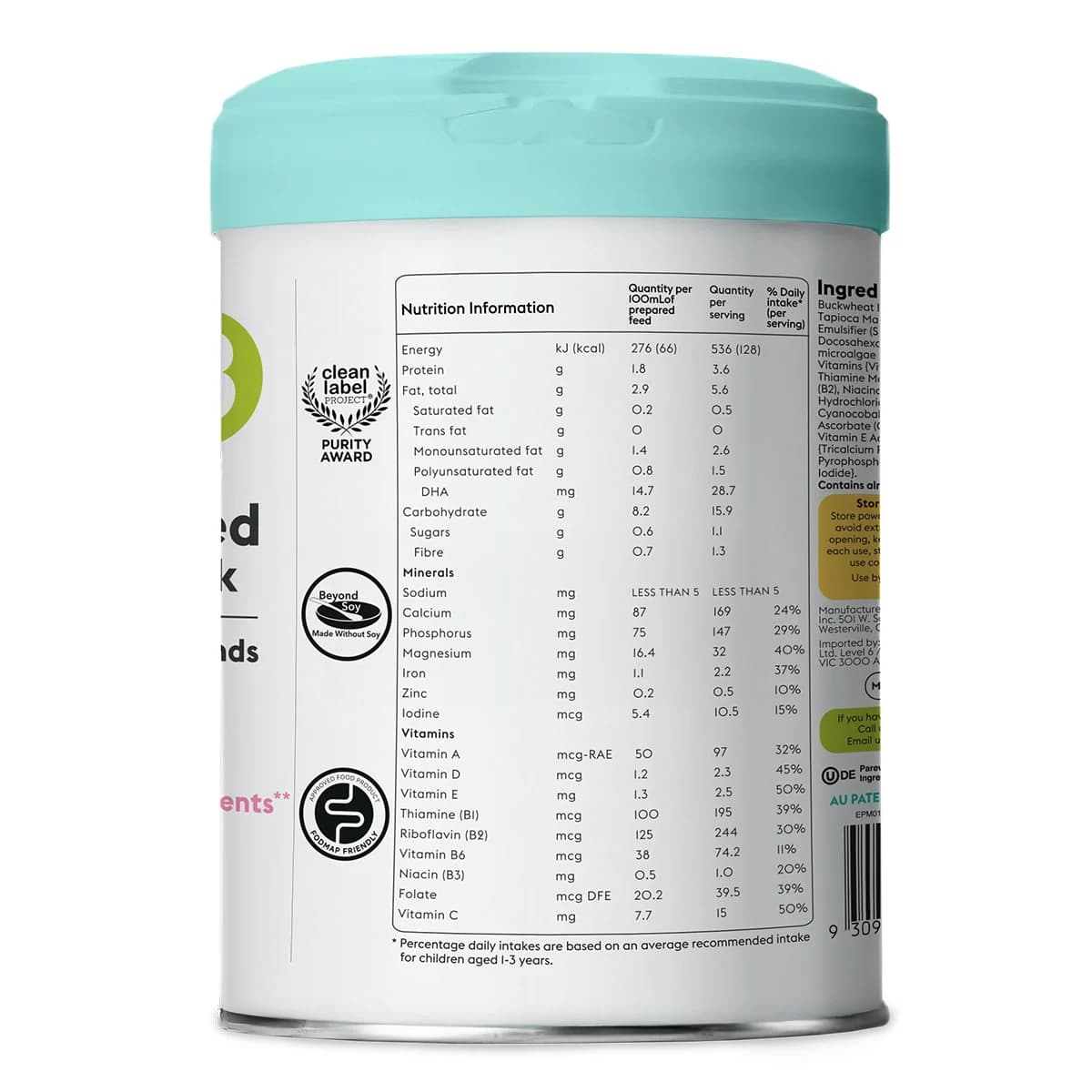 Thumbnail ELSE Nutrition Plant Based Toddler Drink 700g