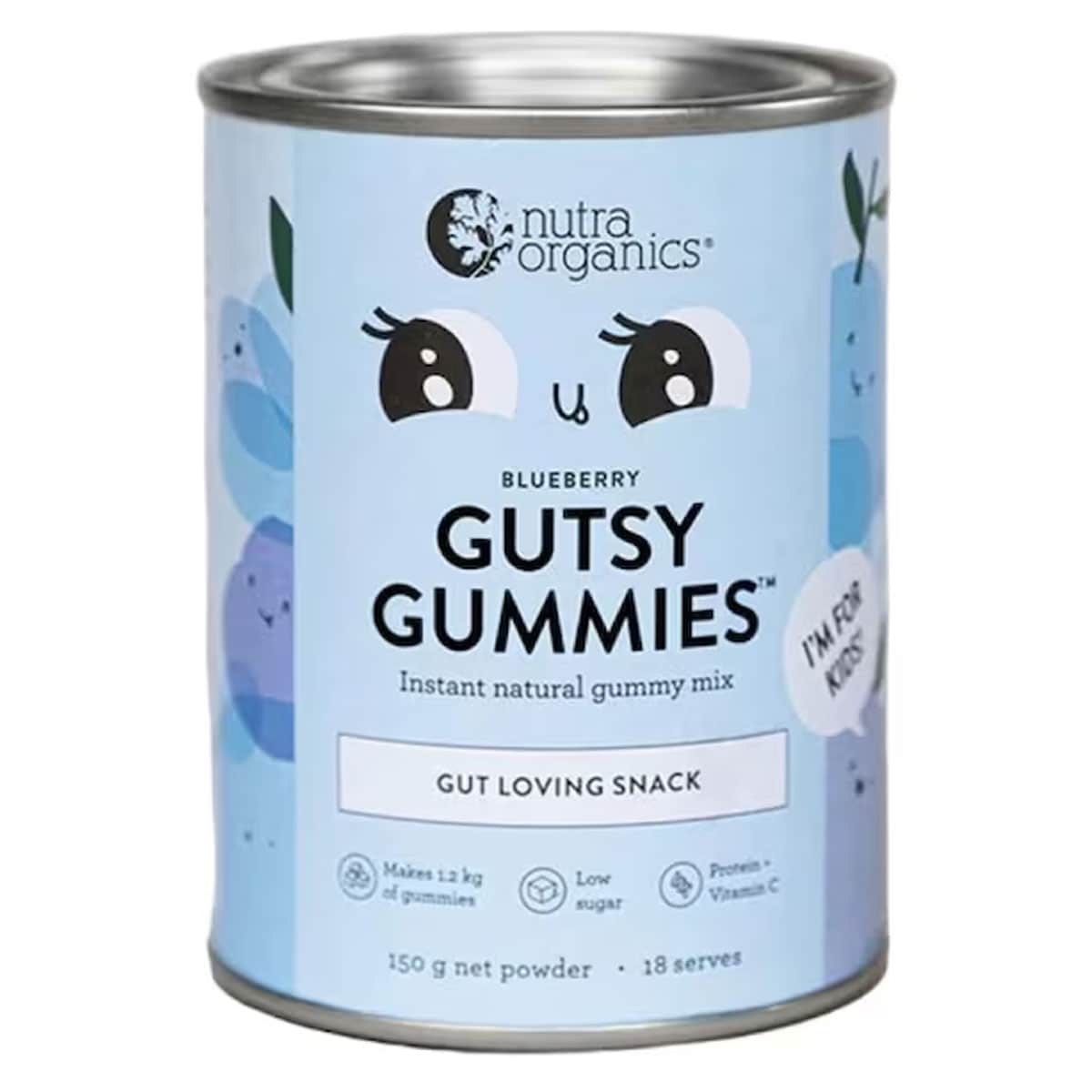 Thumbnail Nutra Naturals Gutsy Gummies Blueberry 150g