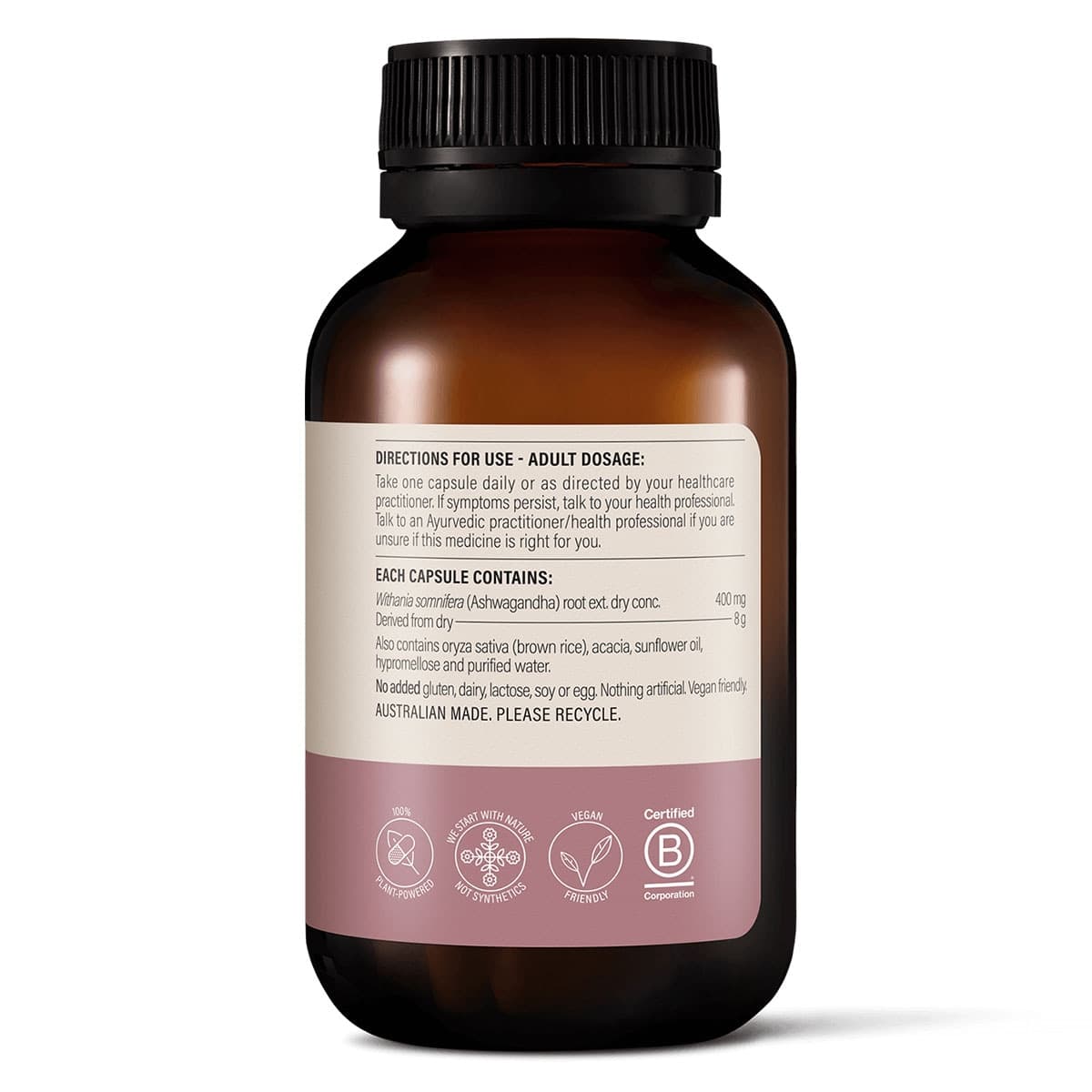 Thumbnail Wanderlust High Strength Ashwagandha 60 Capsules
