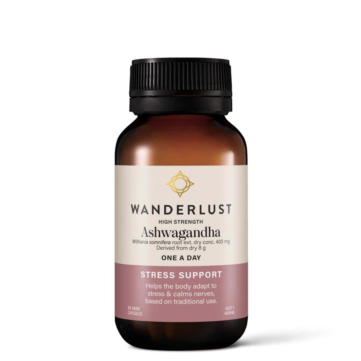 Thumbnail Wanderlust High Strength Ashwagandha 90 Capsules