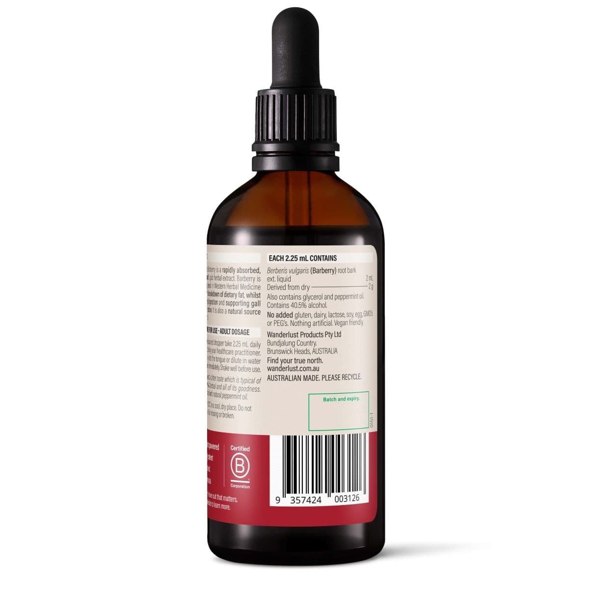 Thumbnail Wanderlust Barberry 140ml