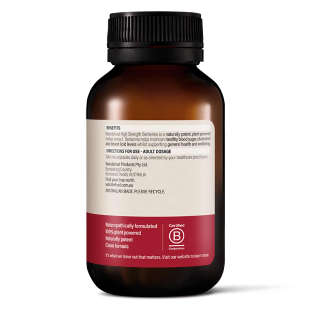Thumbnail Wanderlust Berberine 60 Capsules
