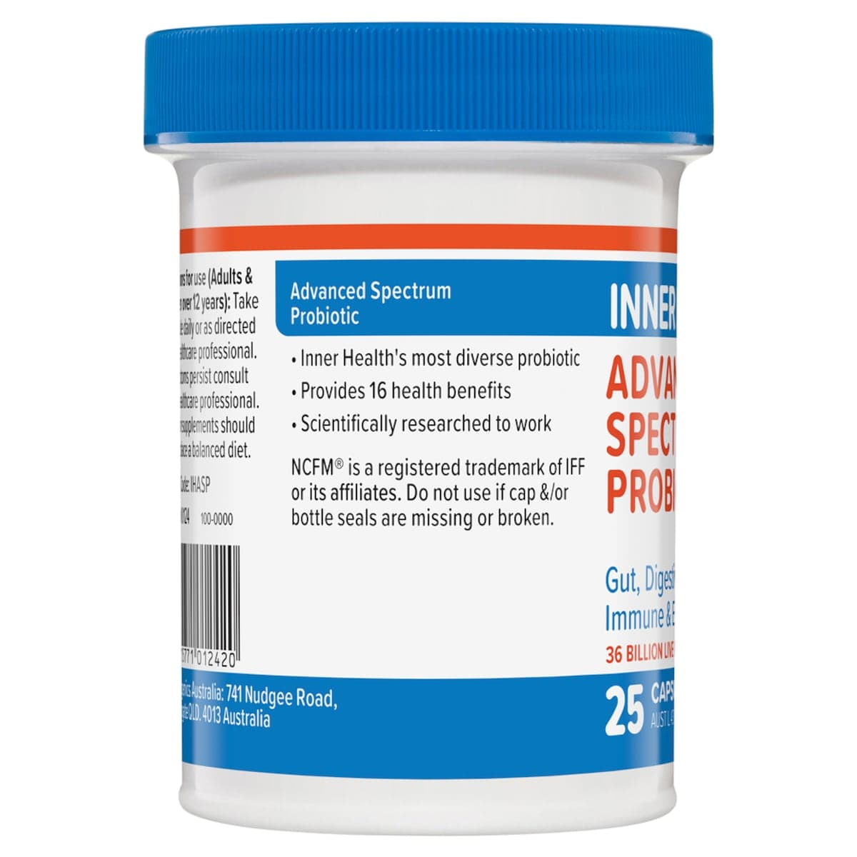 Thumbnail Inner Health Advanced Spectrum Probiotic 25 Capsules