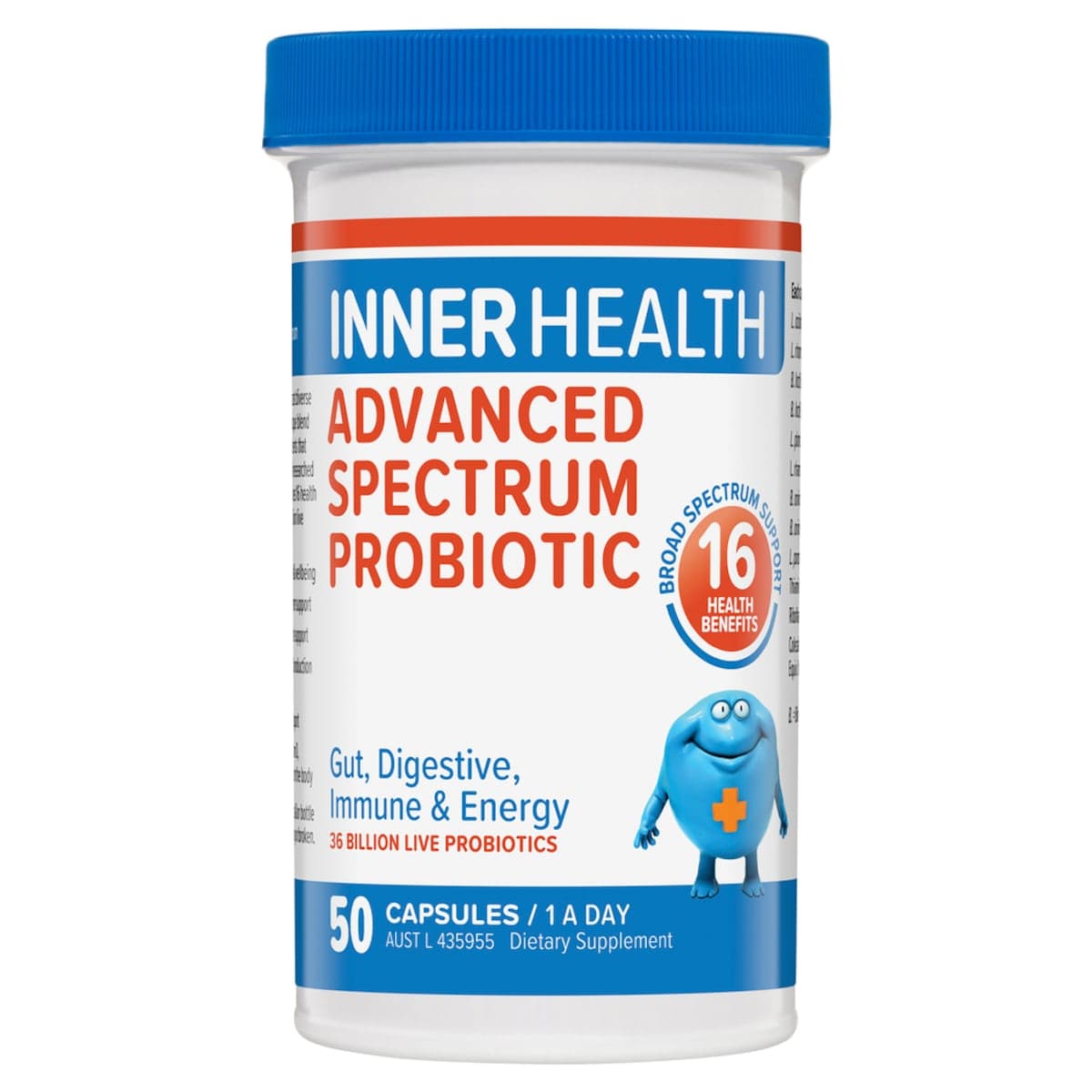 Thumbnail Inner Health Advanced Spectrum Probiotic 50 Capsules