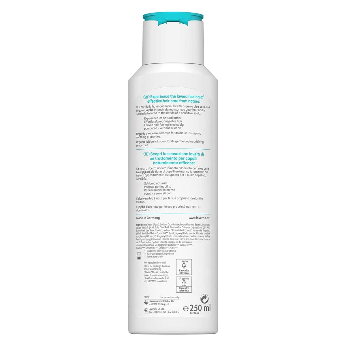 Thumbnail Lavera Basis Sensitiv Shampoo - Moisture & Care 250ml