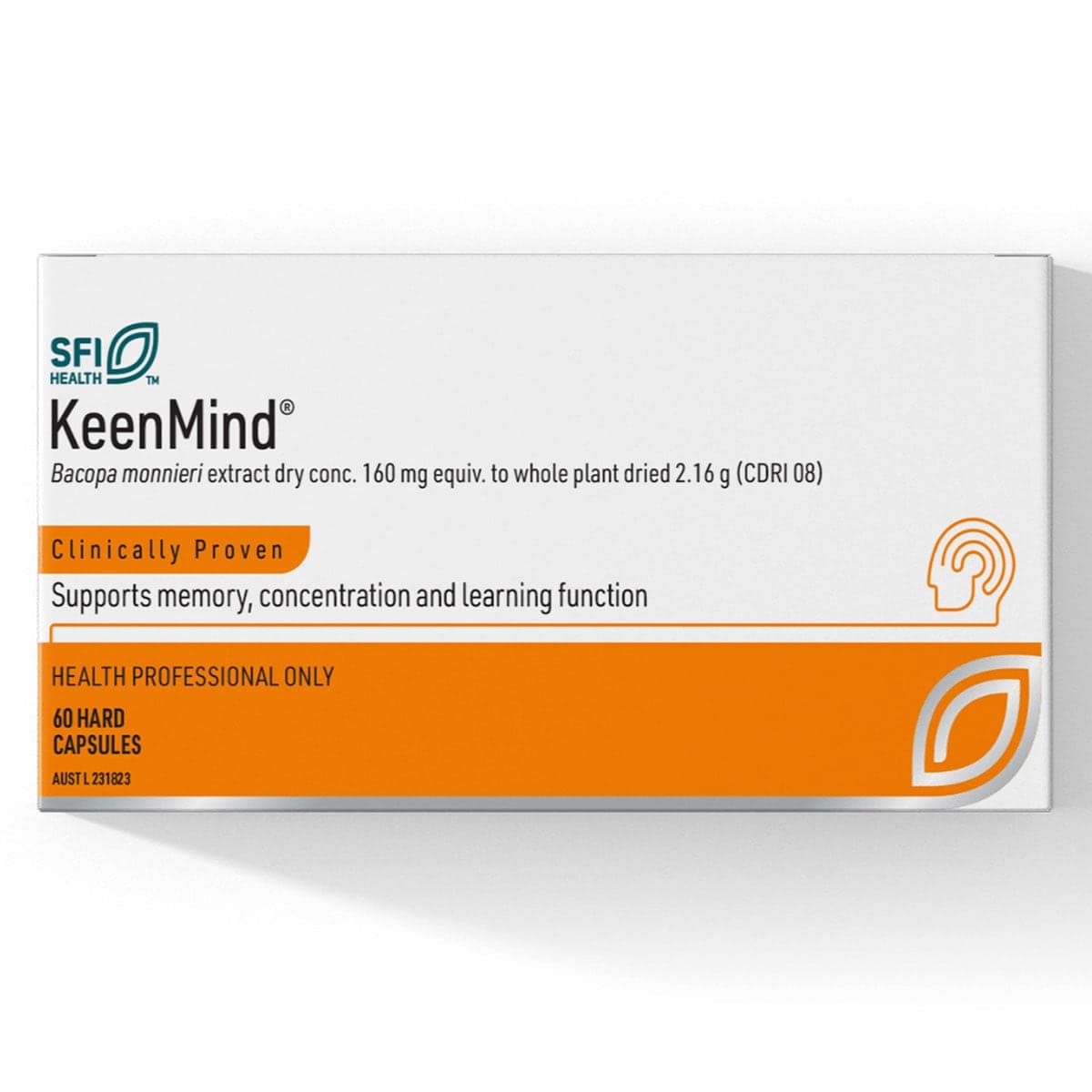 Thumbnail SFI Health Keenmind 60 Capsules