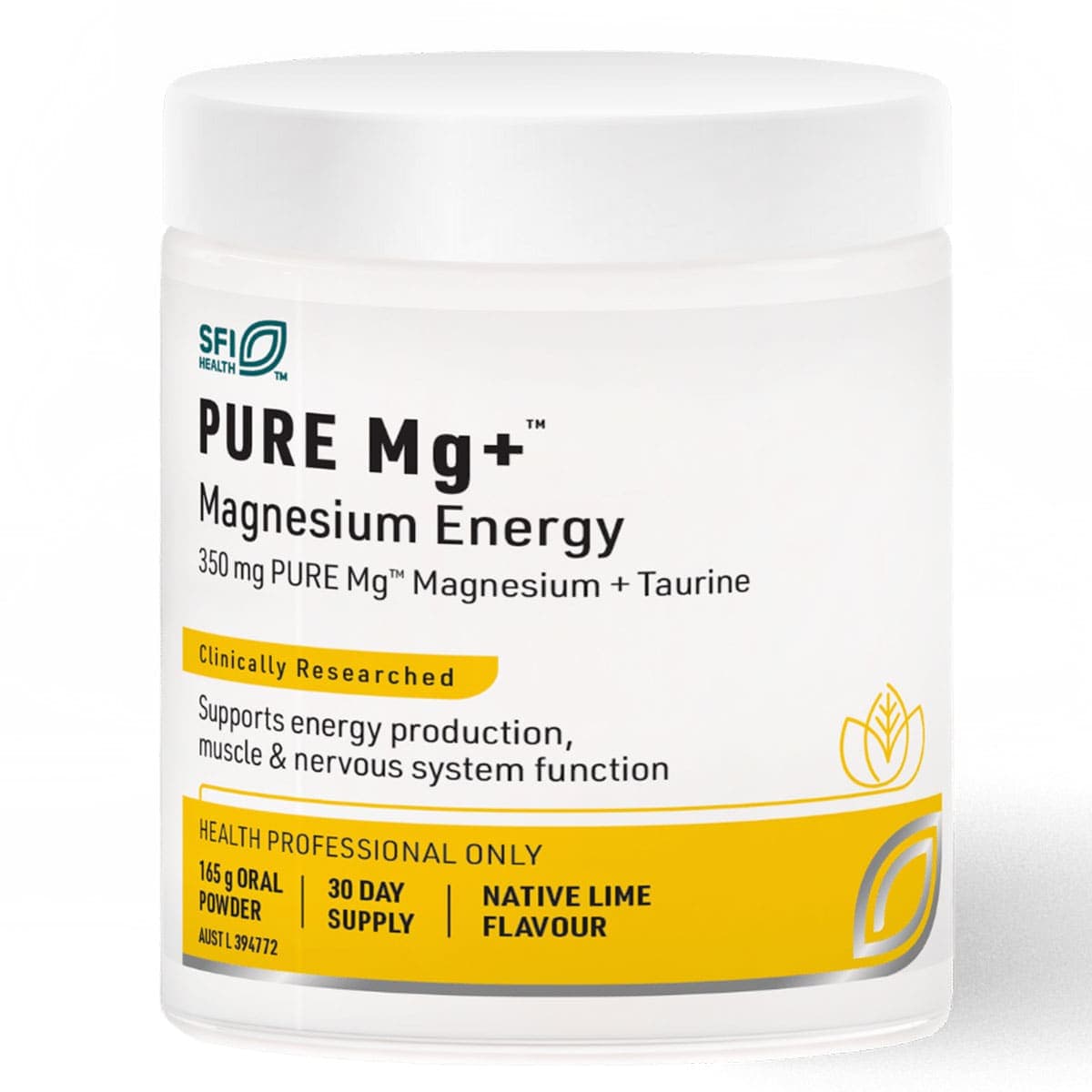 Thumbnail SFI Health Pure Mg+ Magnesium Energy Powder 165g