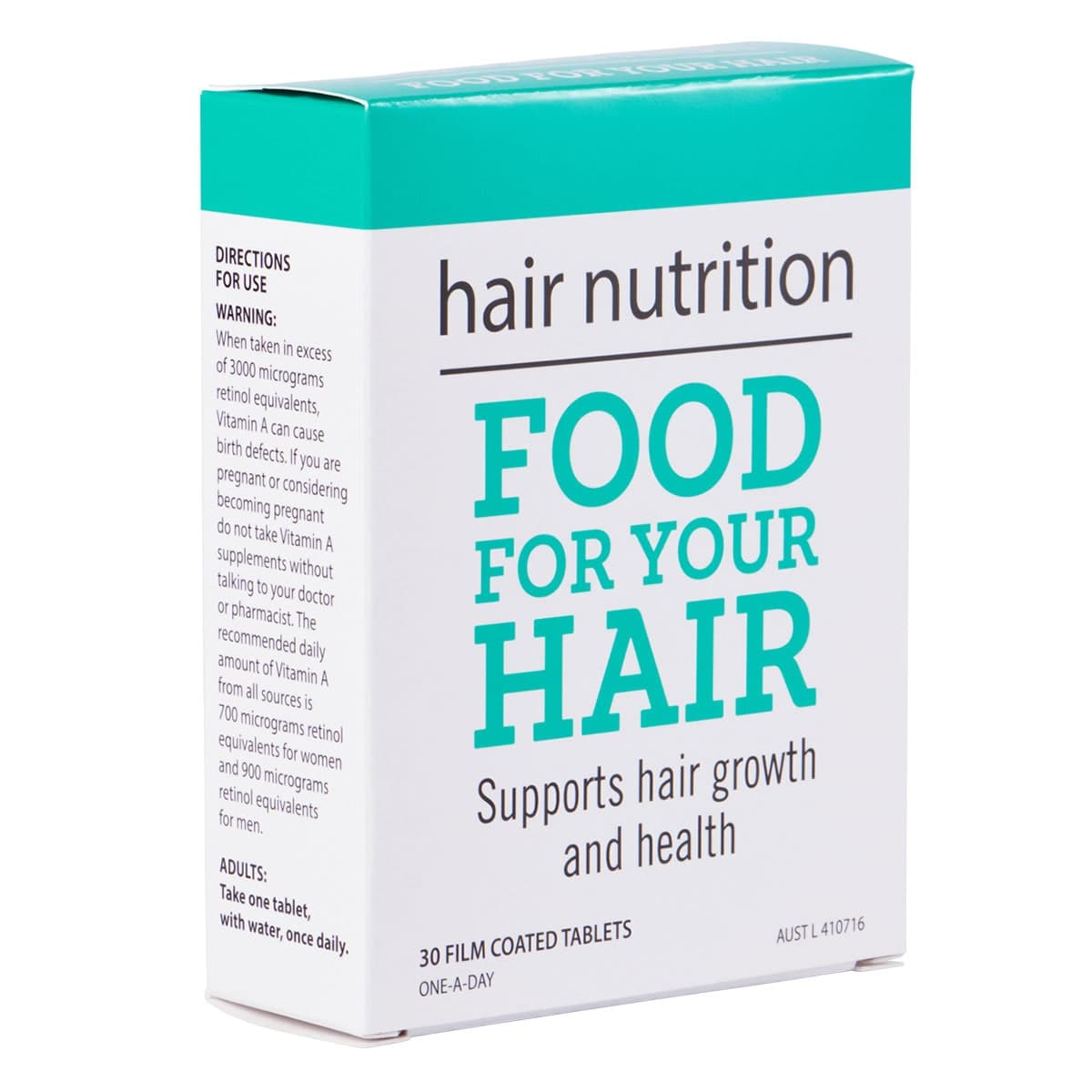 Thumbnail Hair Nutrition Food For Your Hair 30 Tablets