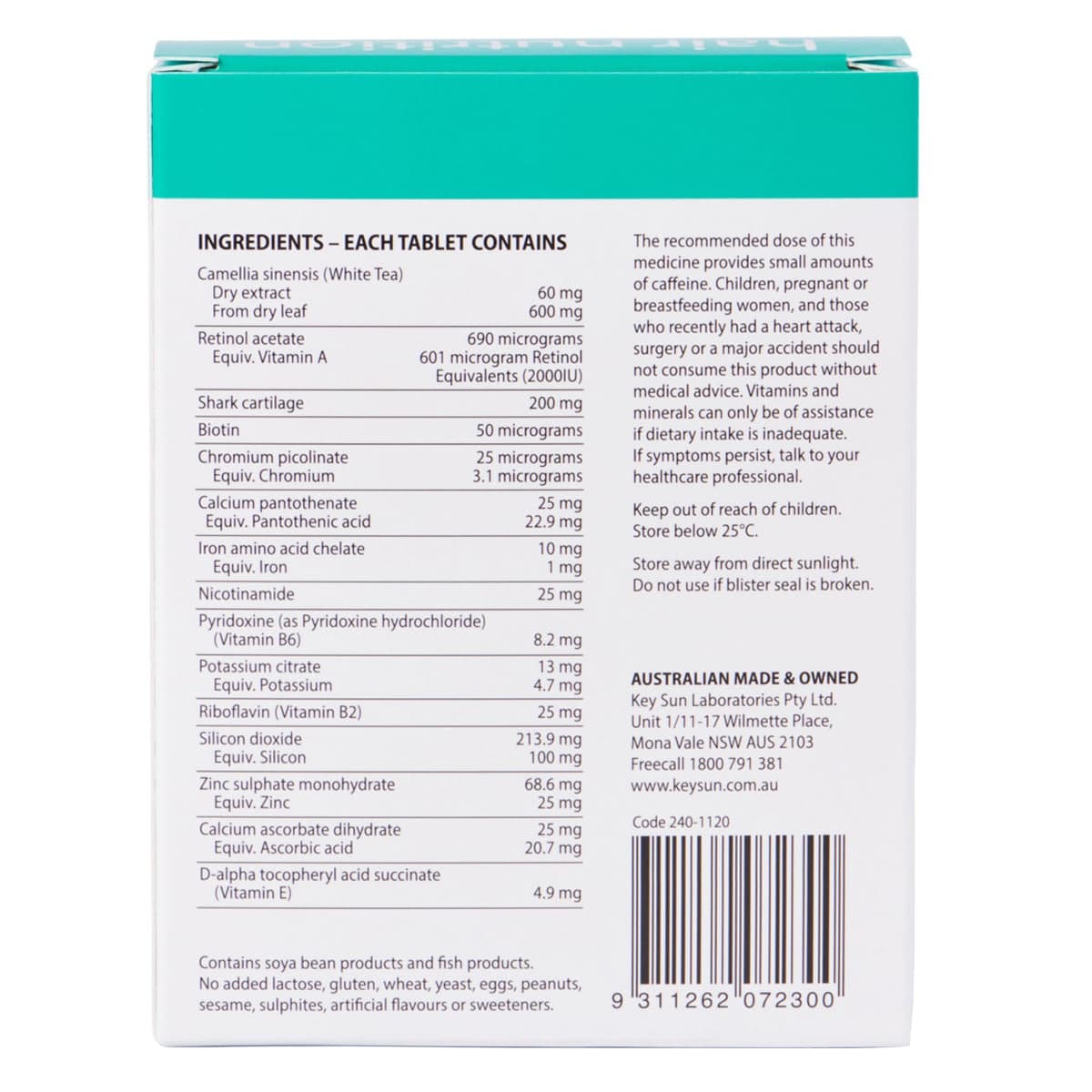 Thumbnail Hair Nutrition Food For Your Hair 30 Tablets
