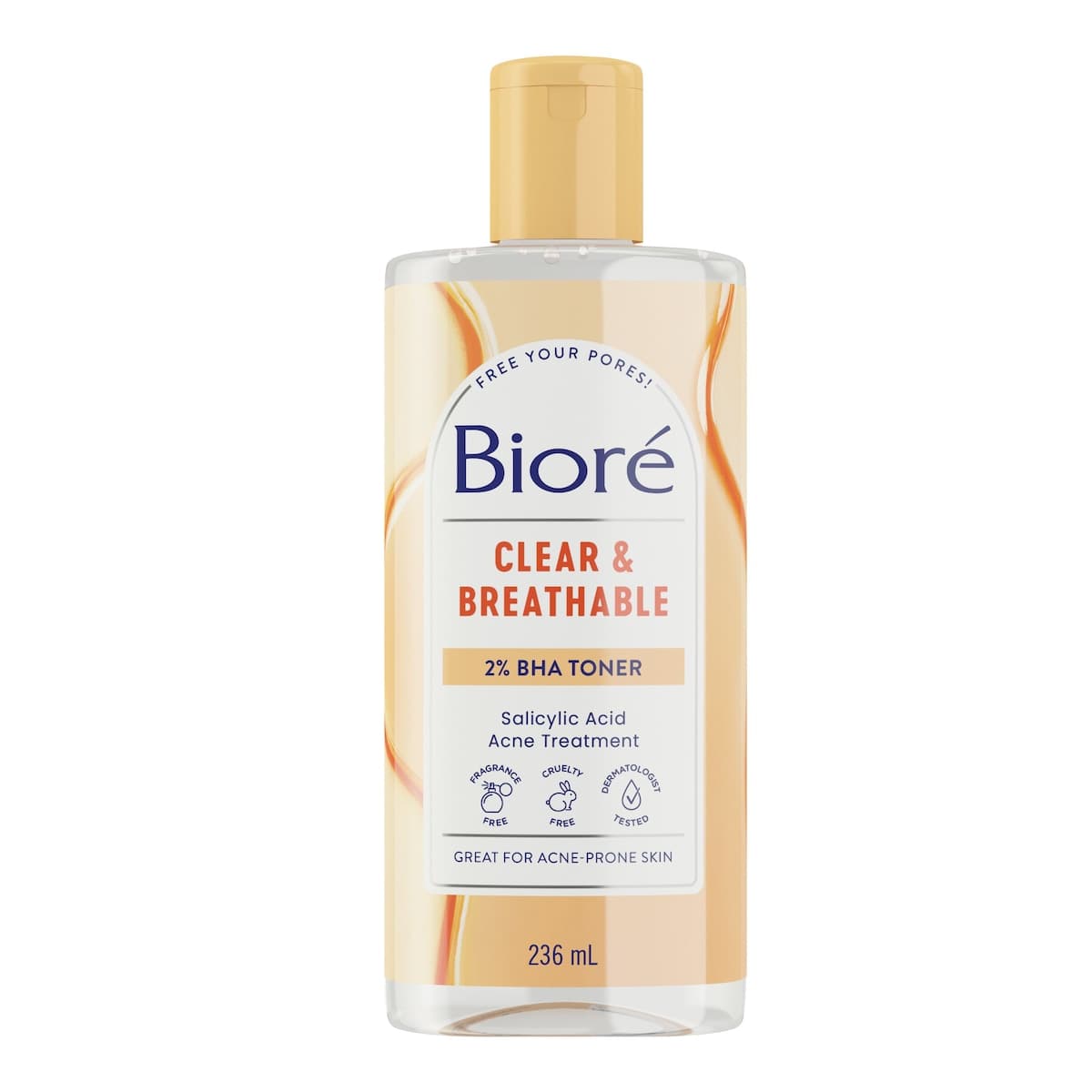Thumbnail Biore Clear and Breathable 2% BHA Toner 236ml