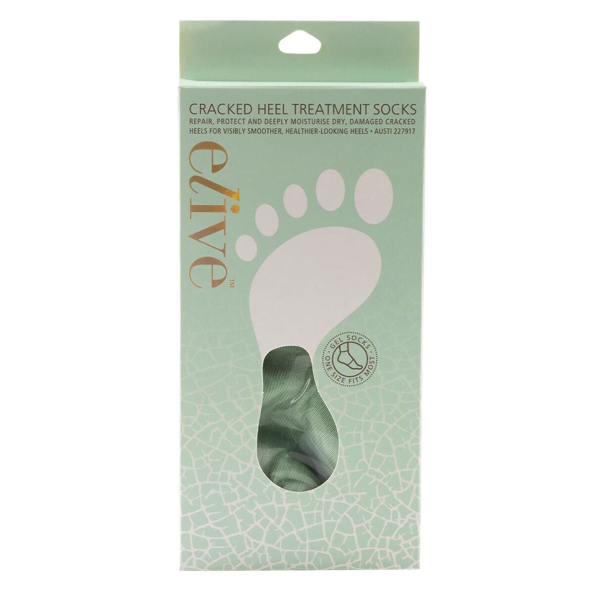 Thumbnail Elive by Revive Cracked Heel Gel Socks 1 Pair