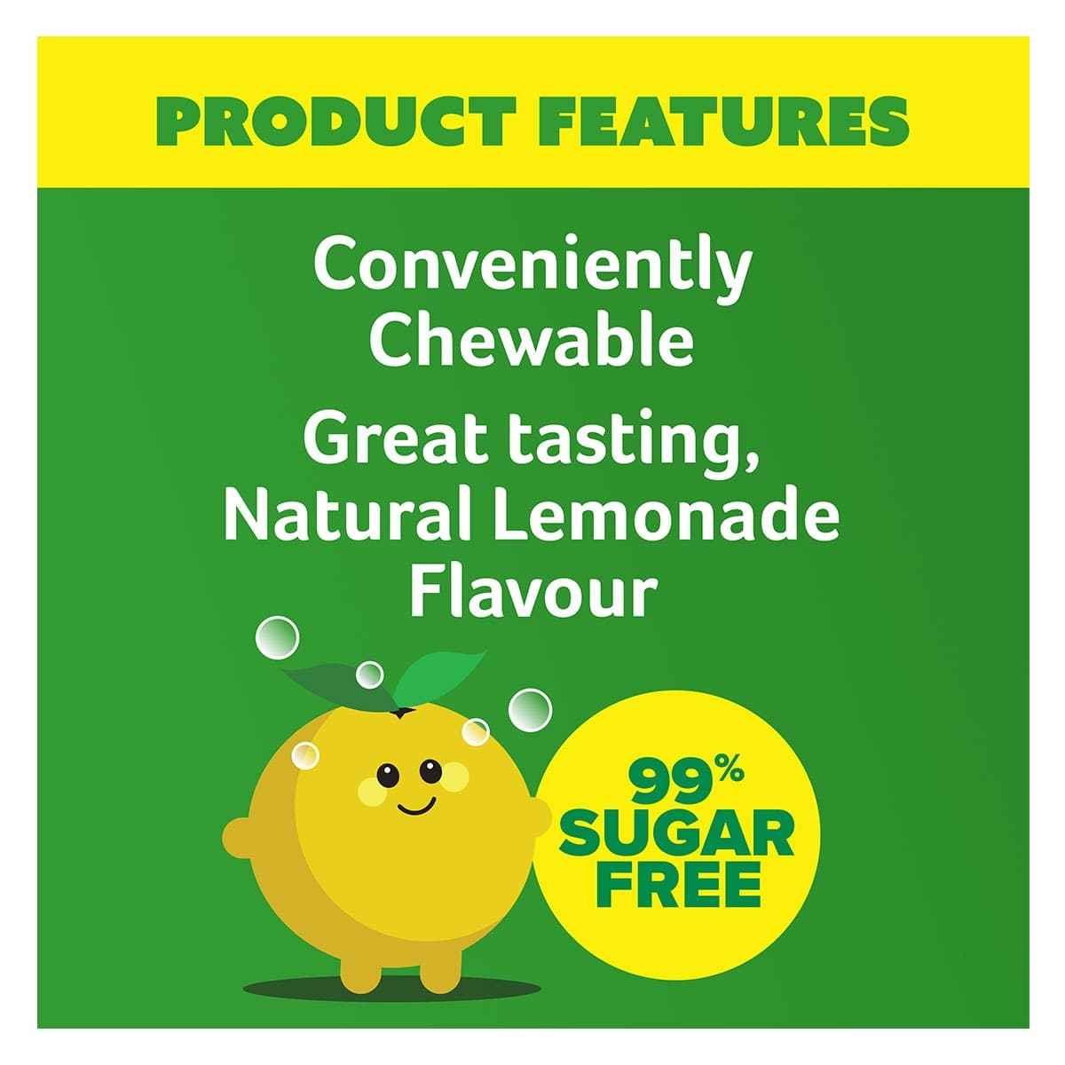 Thumbnail Cenovis Kids Chewable Vitamin C 250mg Lemonade 150 Tablets