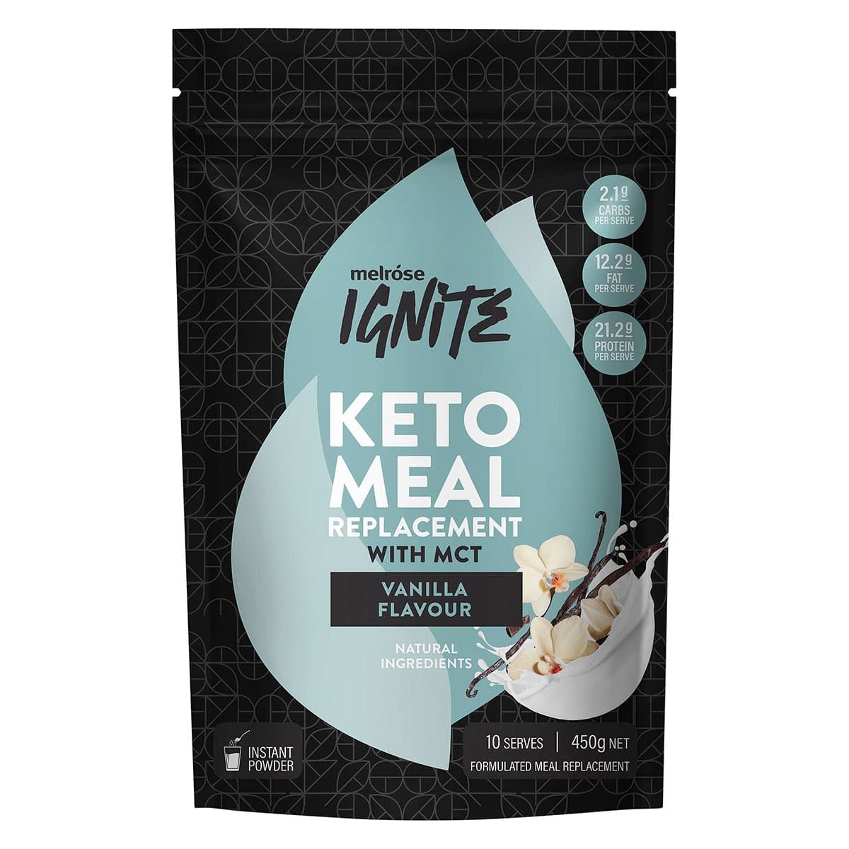 Thumbnail Melrose Ignite Keto Mct Meal Replacement With Mct Vanilla 450g