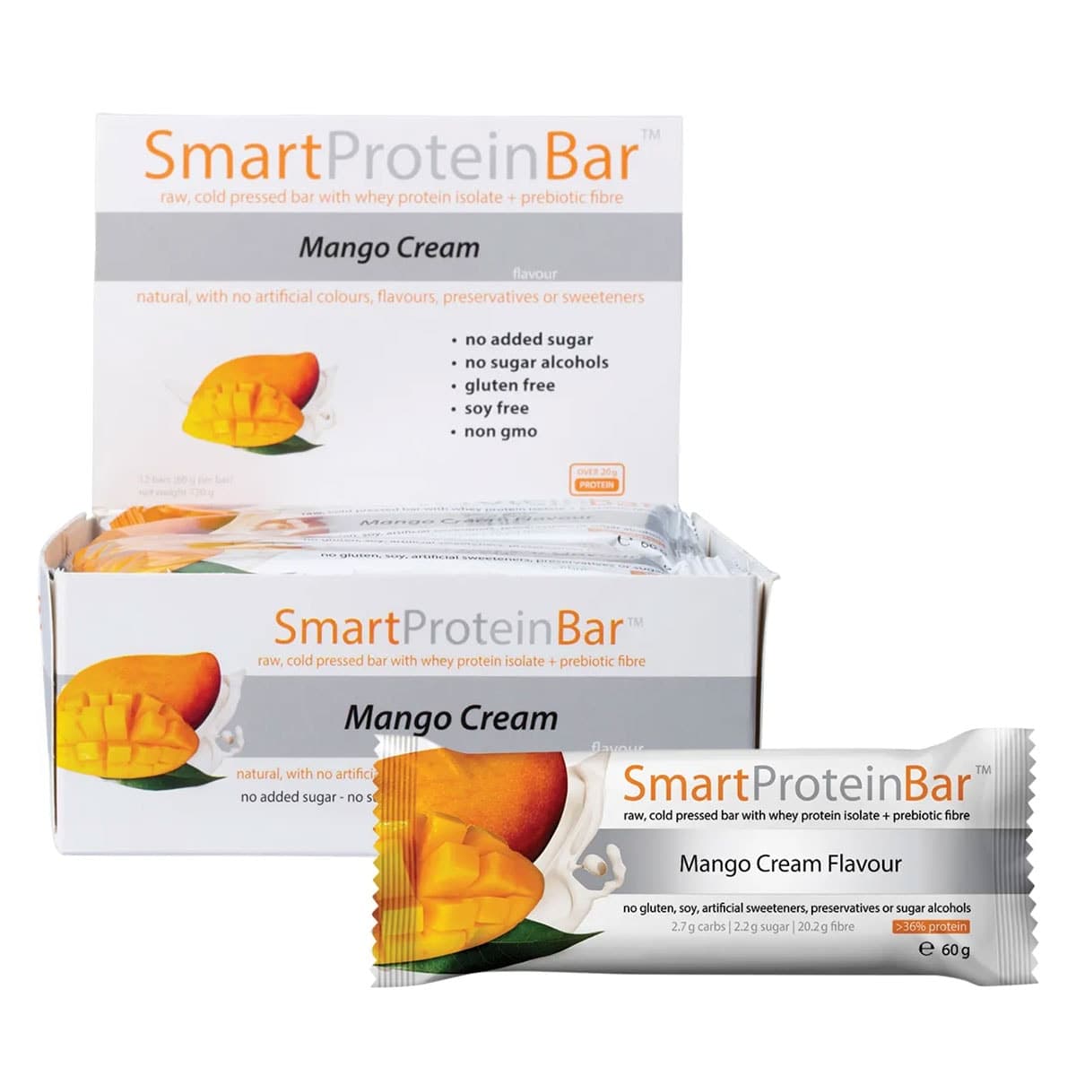 Thumbnail Smart Protein Mango Cream Protein Bar 60g