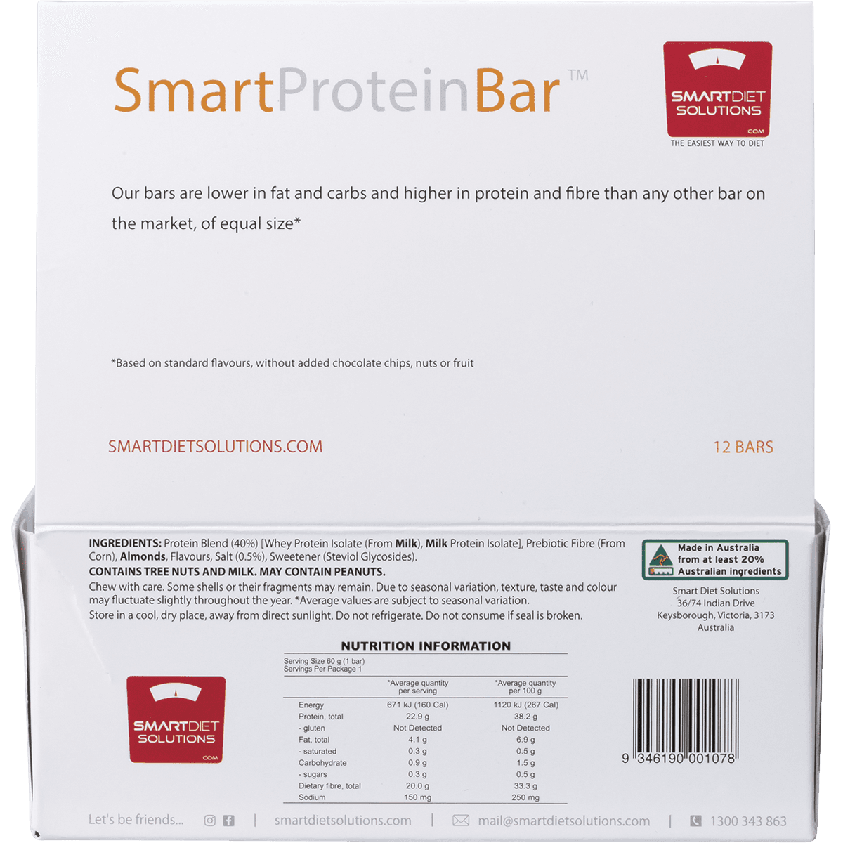 Thumbnail Smart Protein Salted Caramel Protein Bar 60g