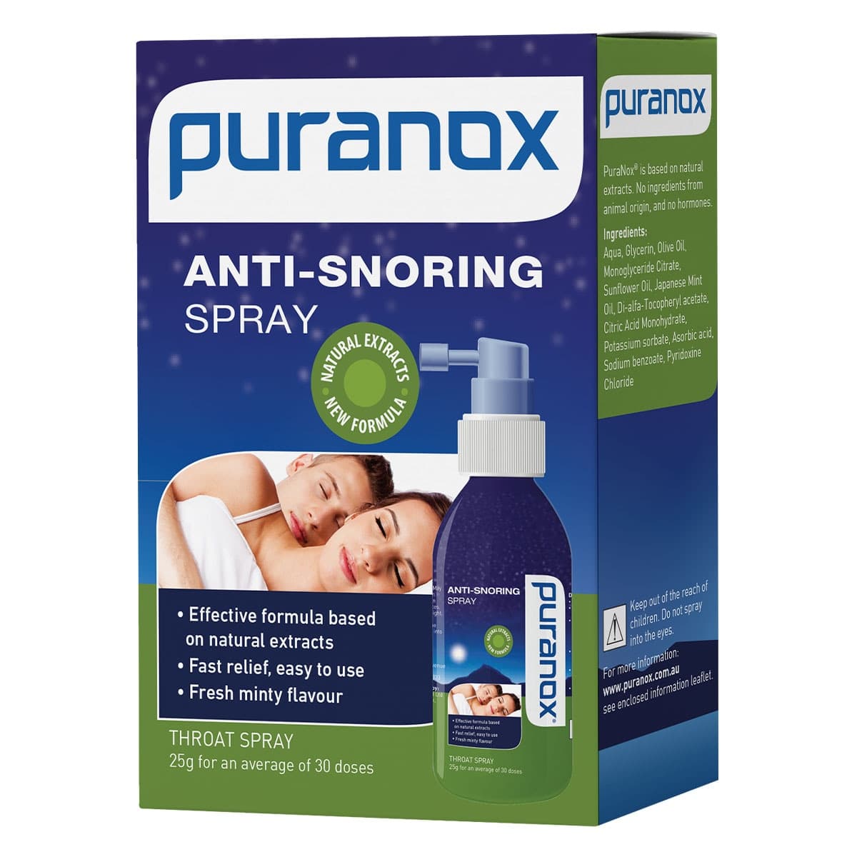 Thumbnail Puranox Anti Snoring Spray 25g