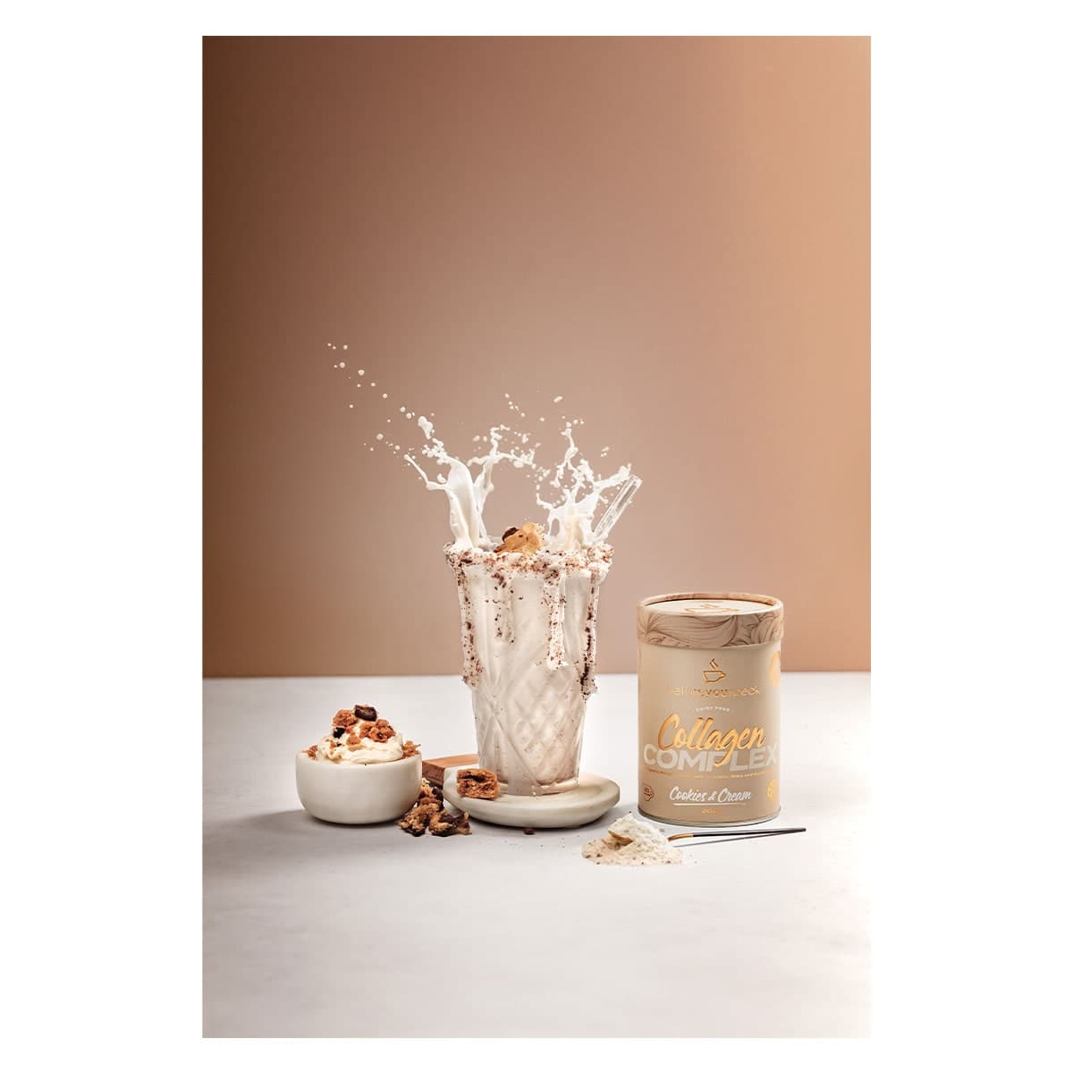 Thumbnail Beforeyouspeak Coffee Collagen Complex - Cookies & Cream 200g