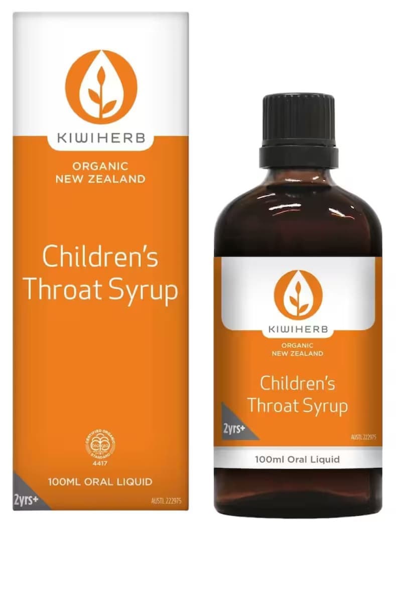 Thumbnail Kiwiherb Children's OrganicThroat Syrup 100ml