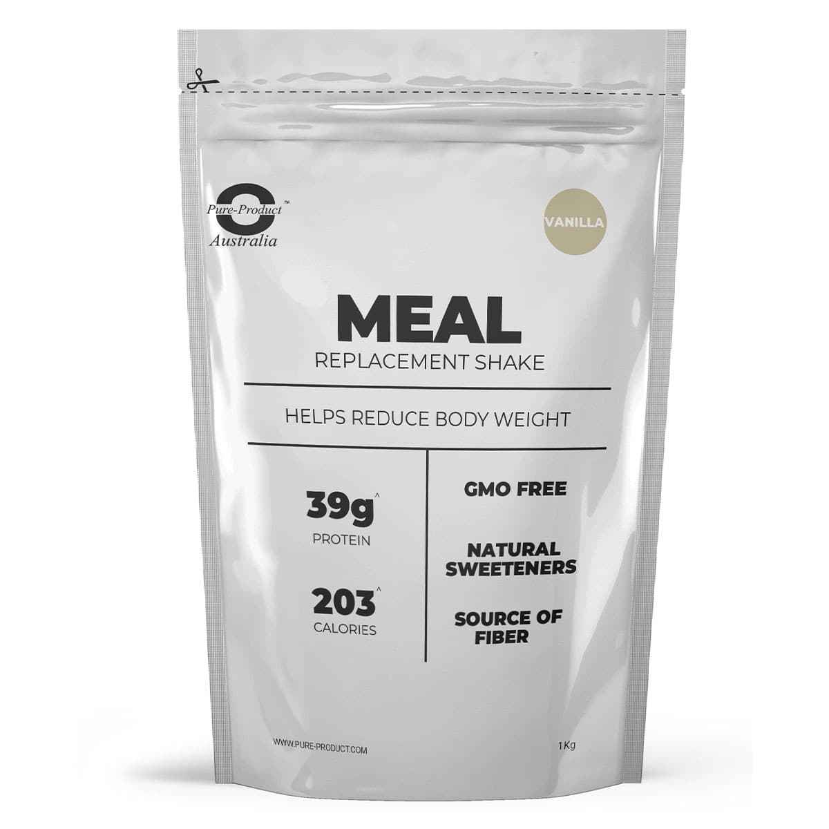 Thumbnail Pure Product Australia Meal Replacement Shake Vanilla 1kg