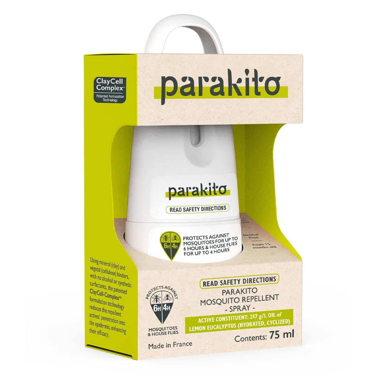 Thumbnail Parakito Strong Mosquito Repellent Spray 75ml