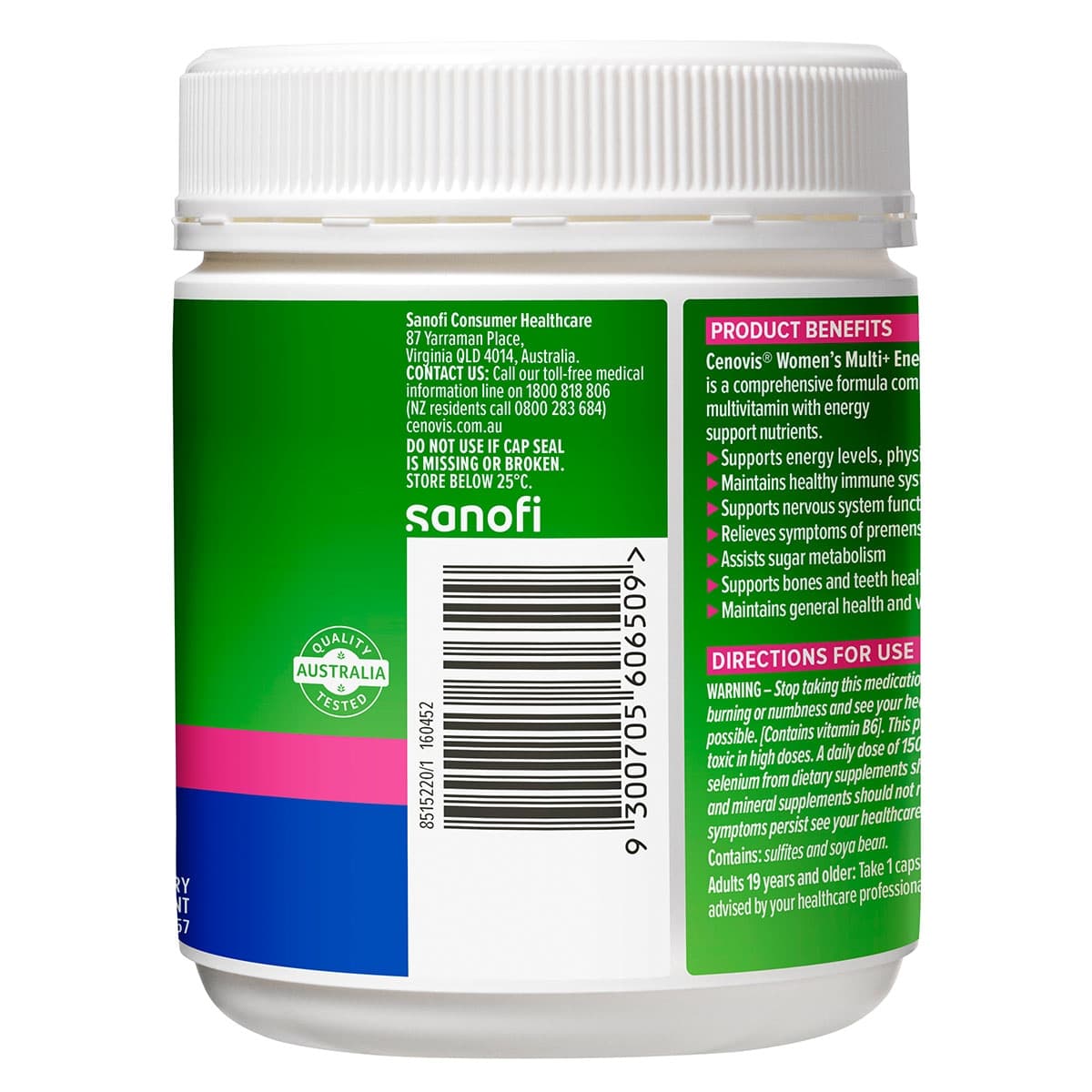Thumbnail Cenovis Women's Multi+ Energy Boost 150 Capsules