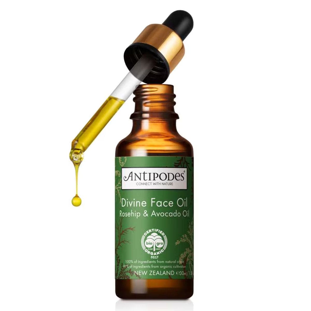 Thumbnail Antipodes Divine Face Oil with Rosehip & Avocado Oil 30ml
