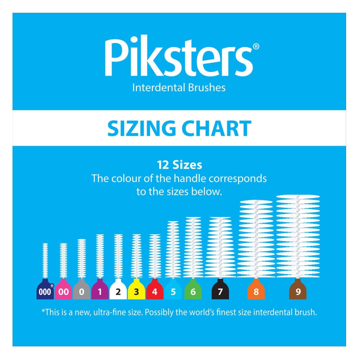 Thumbnail Piksters Interdental Brush Variety 9 Pack