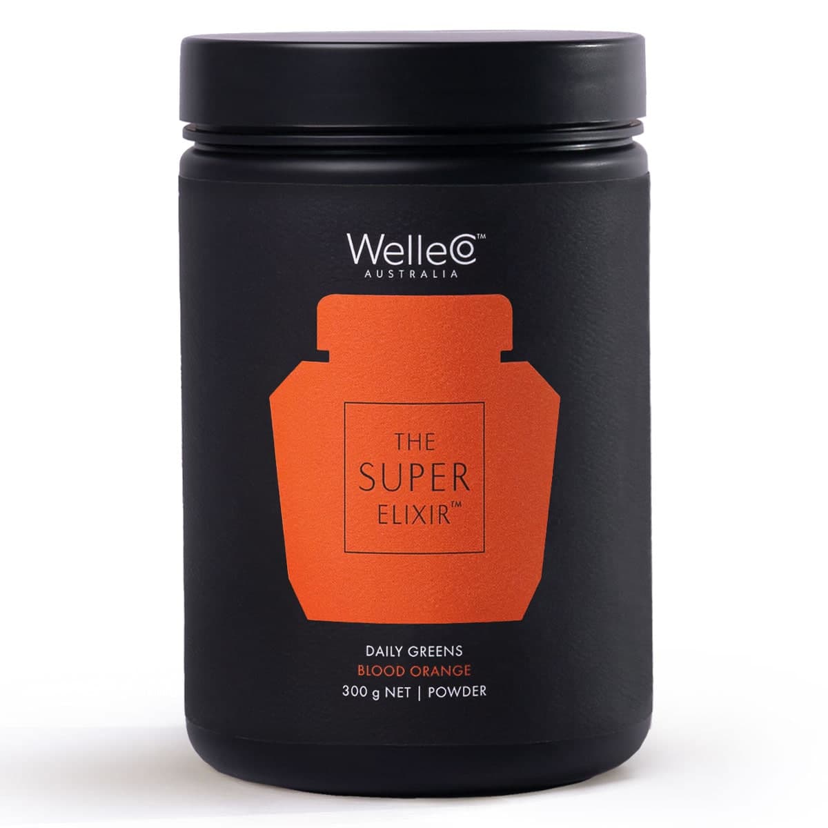 Thumbnail WelleCo The Super Elixir Daily Greens Powder Refill Blood Orange 300g