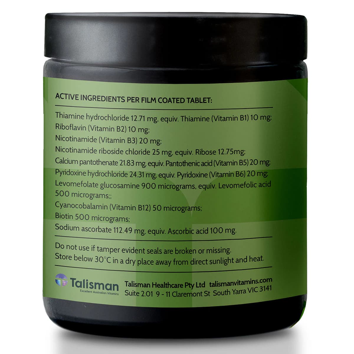 Thumbnail Talisman Vitamins Energy Support 60 Tablets