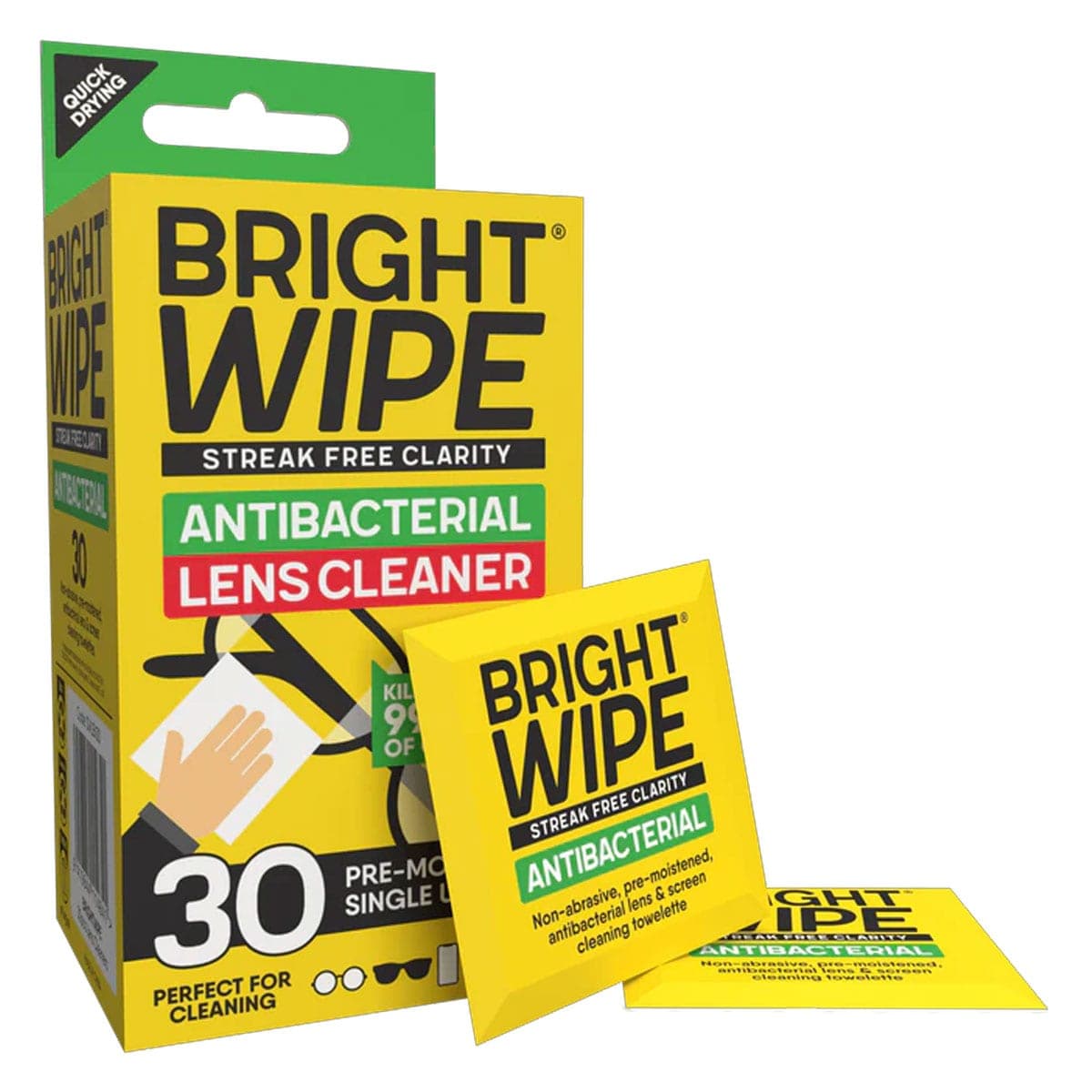 Thumbnail Bright Wipe Lens Wipe 30 Pack