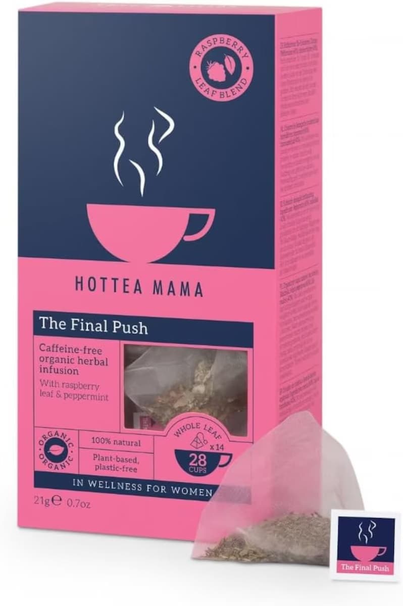 Thumbnail Hottea Mama Organic The Final Push Raspberry Leaf Tea 14 Pack