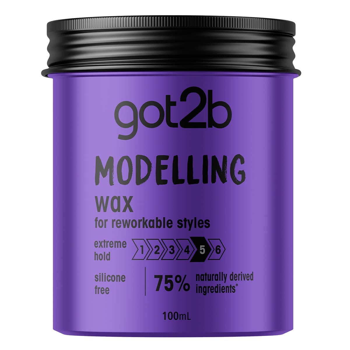 Thumbnail Schwarzkopf Got2b Modelling Wax for Reworkable Styles 100ml