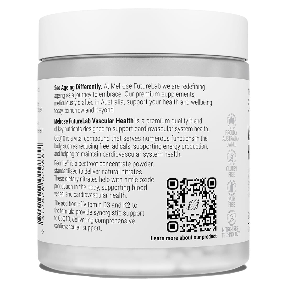 Thumbnail Melrose FutureLab Vascular Health 60 Capsules