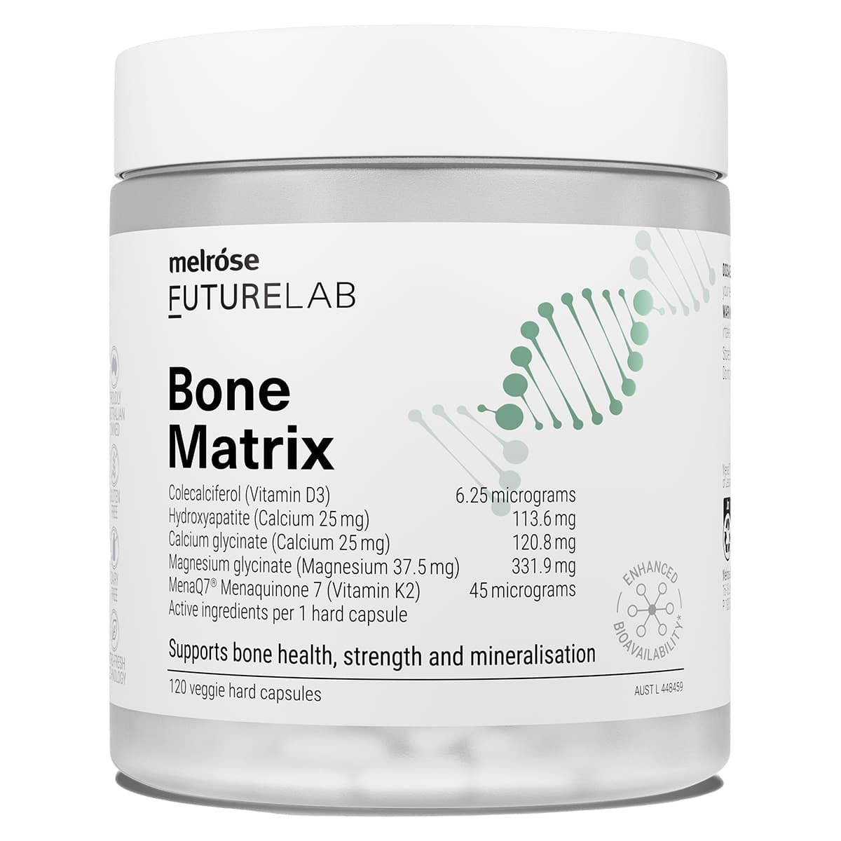 Thumbnail Melrose FutureLab Bone Matrix 120 Capsules
