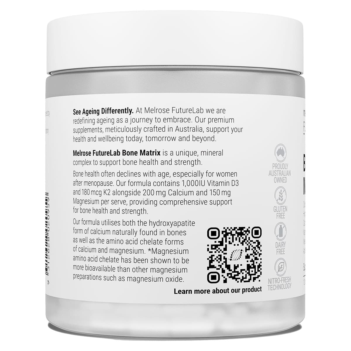 Thumbnail Melrose FutureLab Bone Matrix 120 Capsules