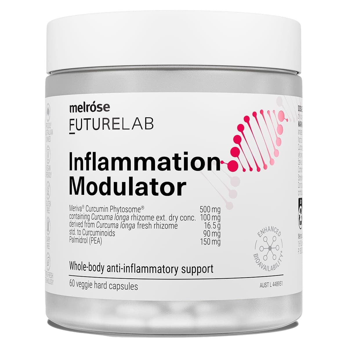 Thumbnail Melrose FutureLab Inflammation Modulator 60 Capsules