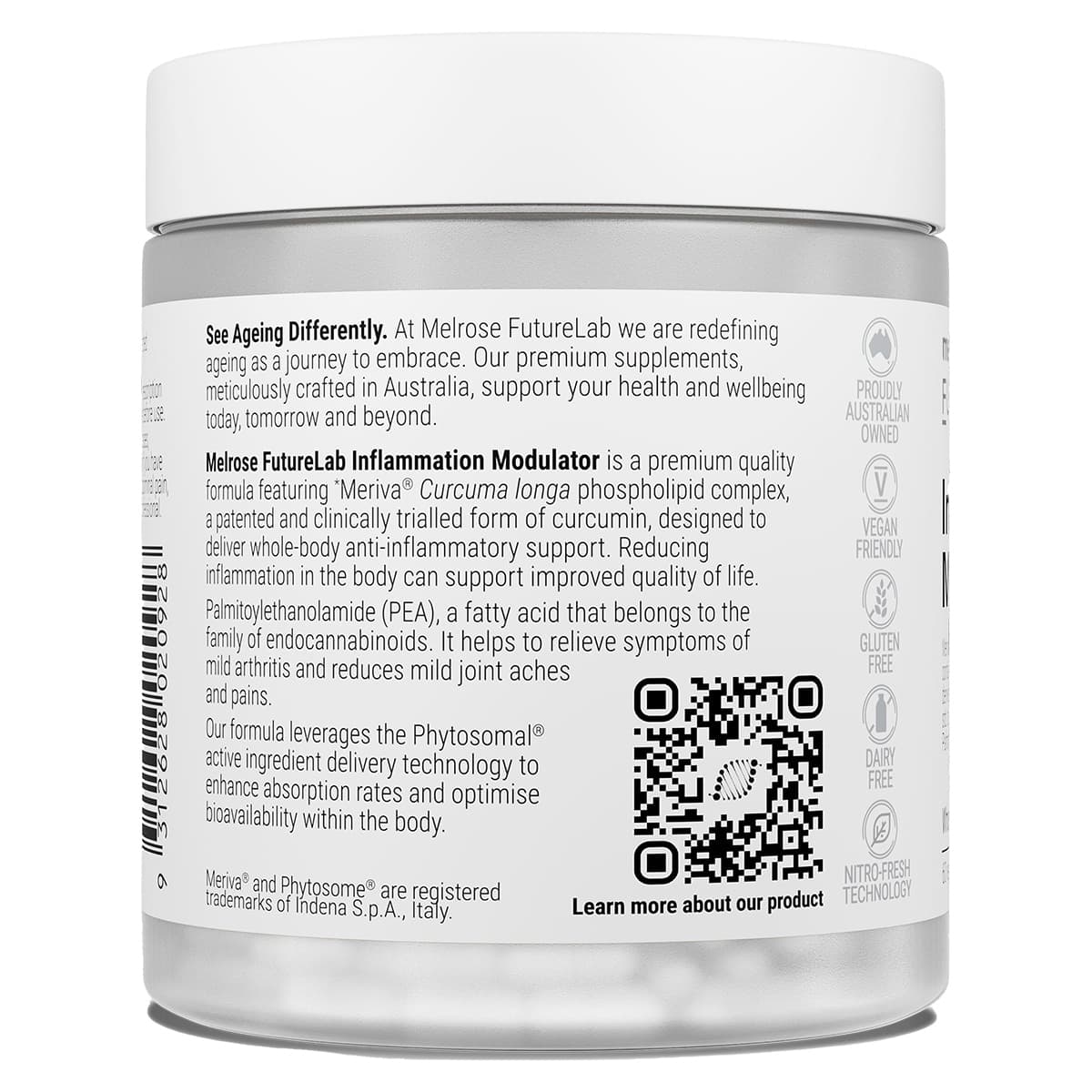Thumbnail Melrose FutureLab Inflammation Modulator 60 Capsules