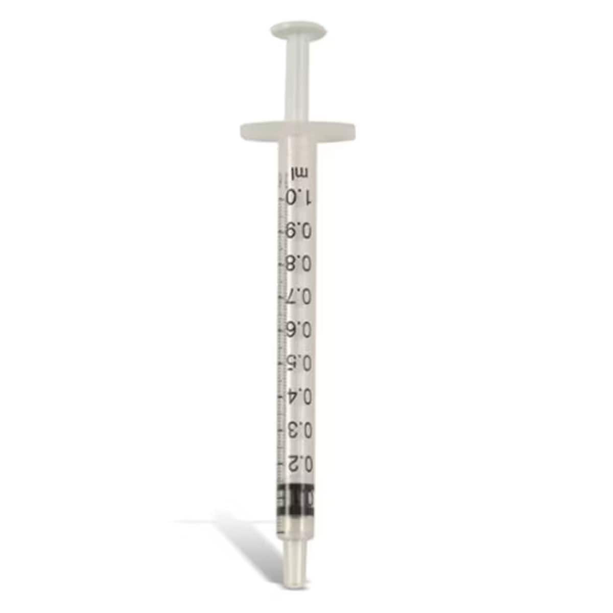 Thumbnail Terumo Disposable Plastic Syringe No Needle -1ml 100 Pack