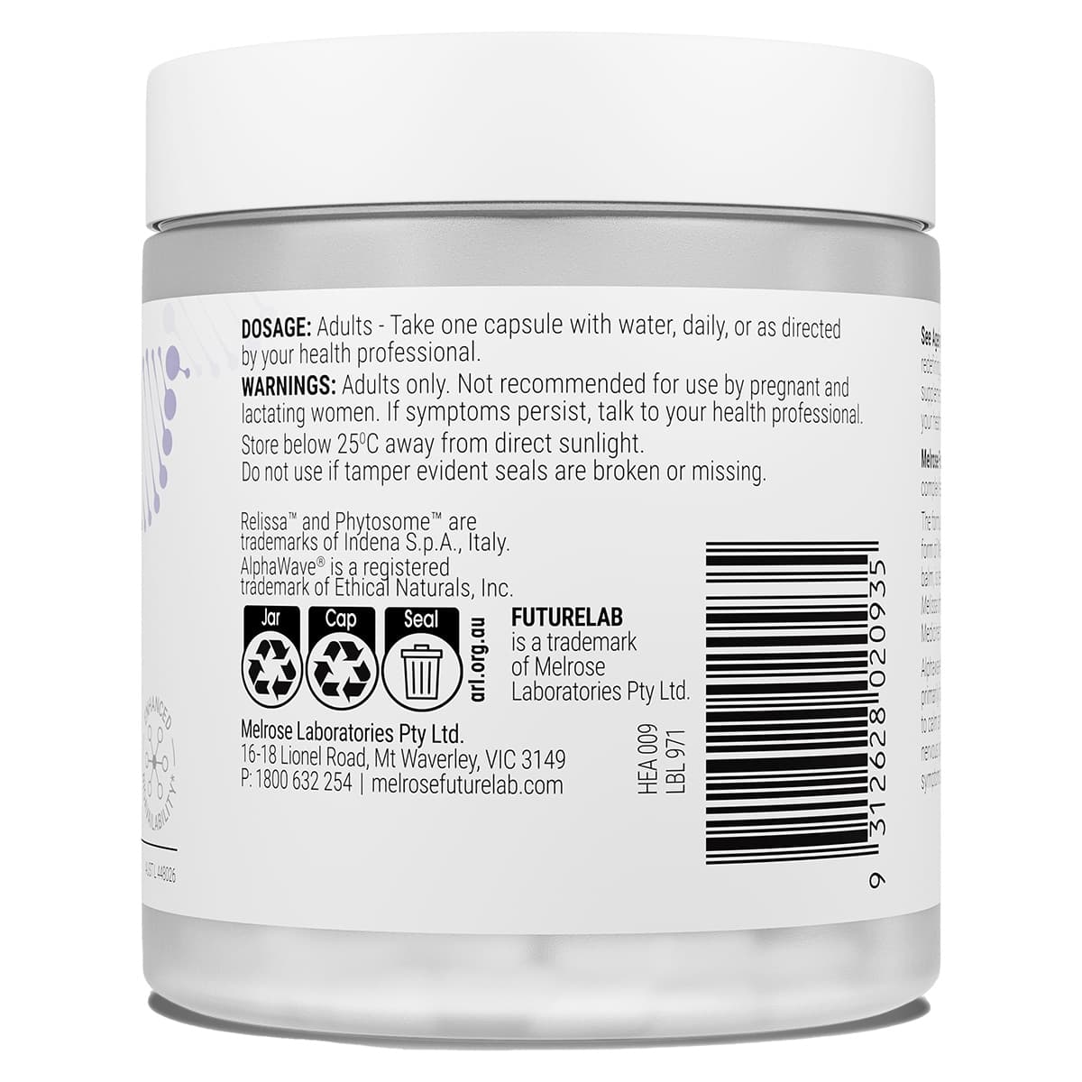 Thumbnail Melrose FutureLab Deep Wave Sleep Booster 30 Capsules