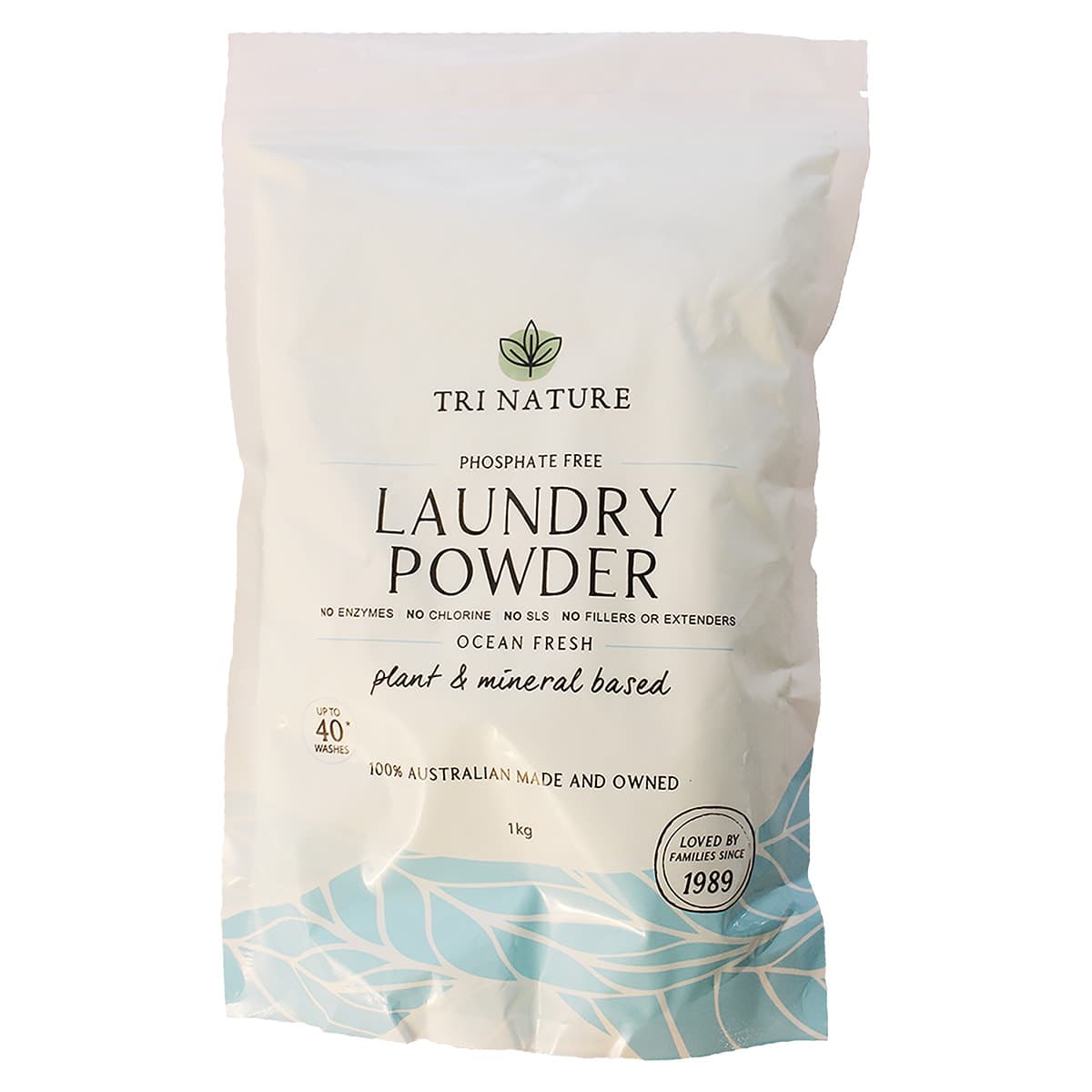 Thumbnail Tri Nature Laundry Powder Ocean Fresh 1kg