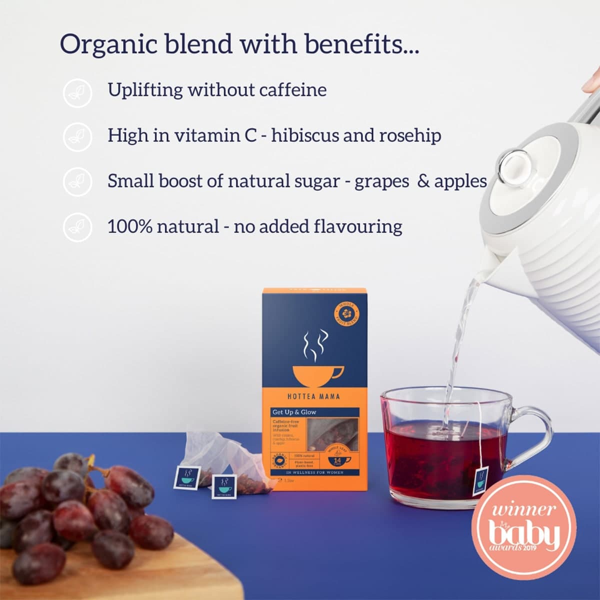 Thumbnail Hottea Mama Organic Get Up and Glow Blend 14 Pack
